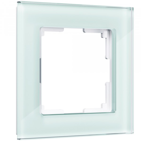 Рамка на 1 пост Werkel WL01-Frame-01 Favorit (натуральное стекло) - купить в Омске
