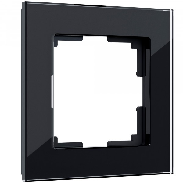 Рамка на 1 пост Werkel WL01-Frame-01 Favorit (черный) - купить в Омске