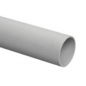 TRUB-32-PVC Труба гладкая ЭРА жесткая (серый) ПВХ d 32мм (3м) - купить в Омске