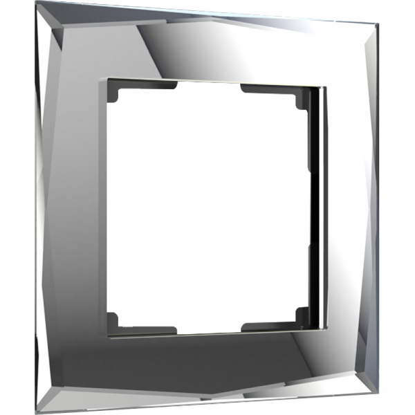 Рамка на 1 пост Werkel WL08-Frame-01 Diamant Зеркальные - купить в Омске