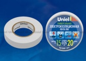 Изолента Uniel UIT-135P 20/15/01 WHT